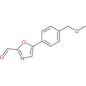 5-(4-(methoxymethyl)phenyl)oxazole-2-carbaldehyde