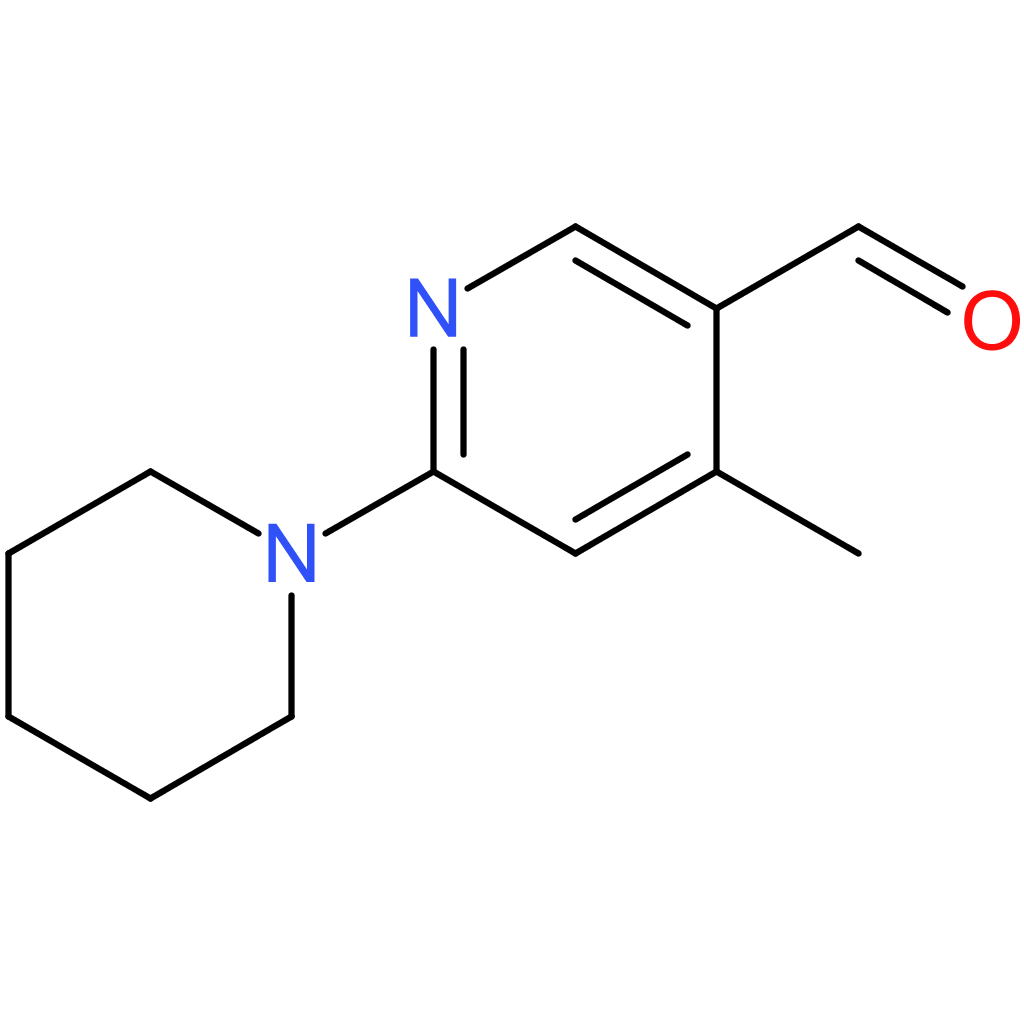 4-methyl-6-(piperidin-1-yl)nicotinaldehyde