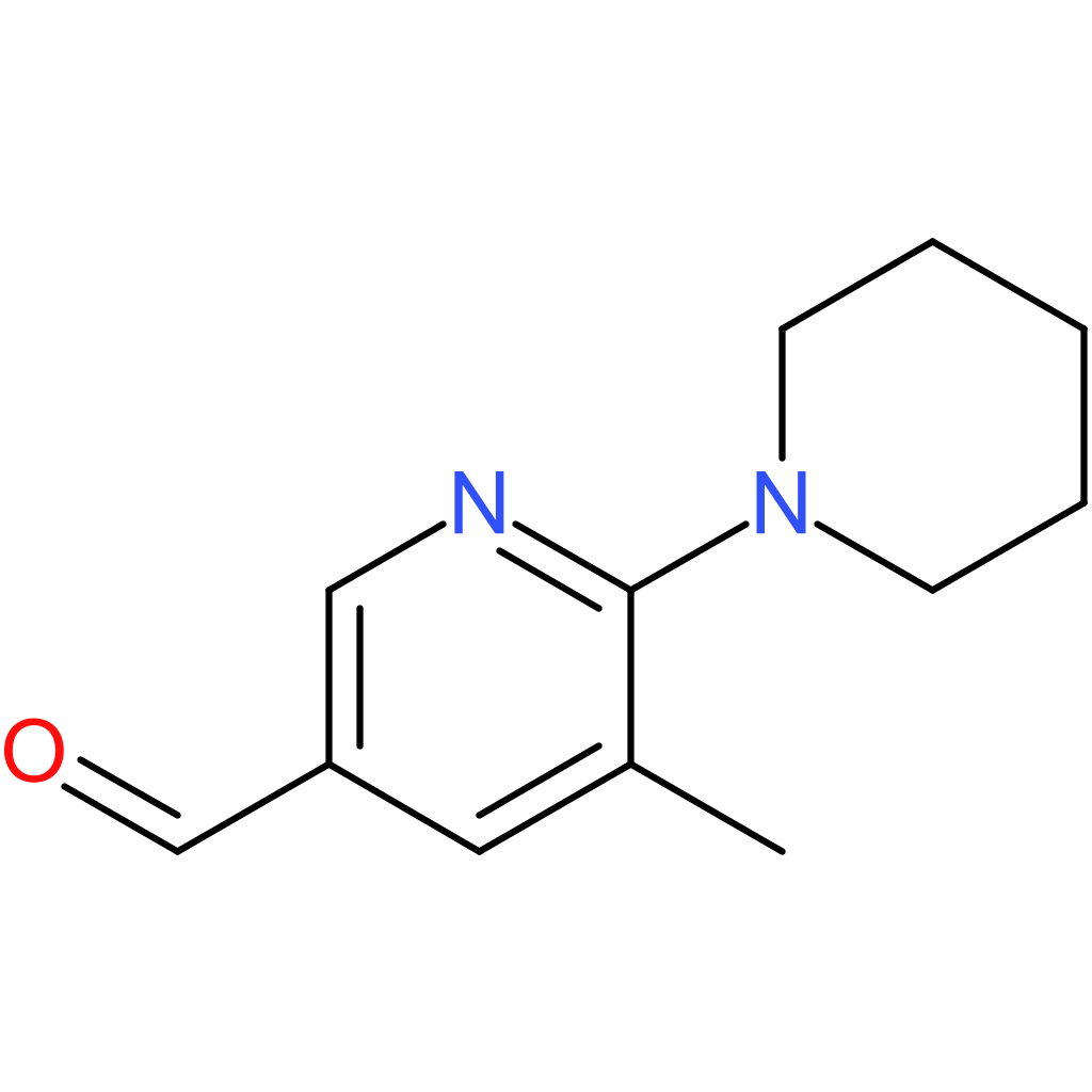 5-methyl-6-(piperidin-1-yl)nicotinaldehyde