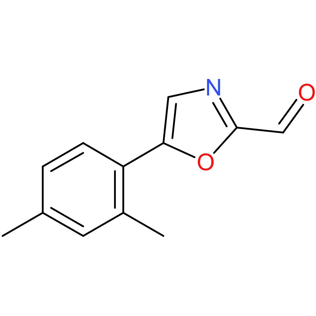5-(2,4-dimethylphenyl)oxazole-2-carbaldehyde