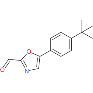 5-(4-(tert-butyl)phenyl)oxazole-2-carbaldehyde