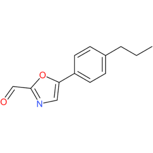 5-(4-propylphenyl)oxazole-2-carbaldehyde