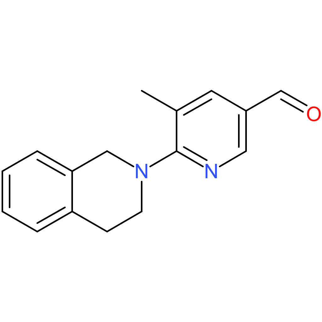 6-(3,4-dihydroisoquinolin-2(1H)-yl)-5-methylnicotinaldehyde