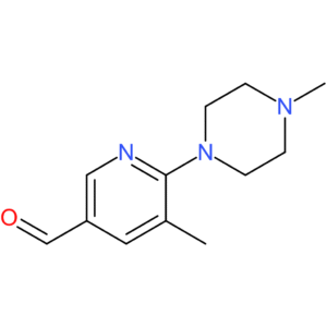 5-methyl-6-(4-methylpiperazin-1-yl)nicotinaldehyde