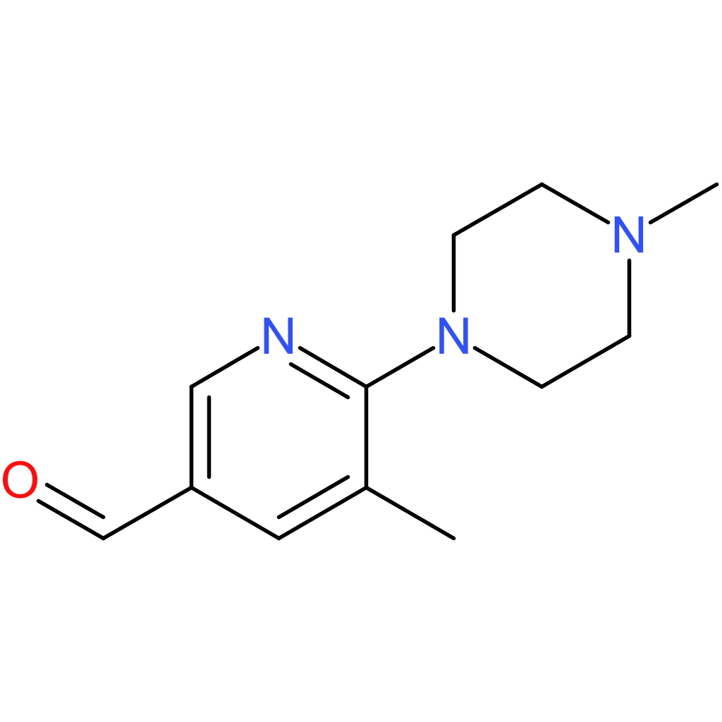 5-methyl-6-(4-methylpiperazin-1-yl)nicotinaldehyde