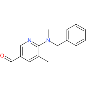 6-(benzyl(methyl)amino)-5-methylnicotinaldehyde