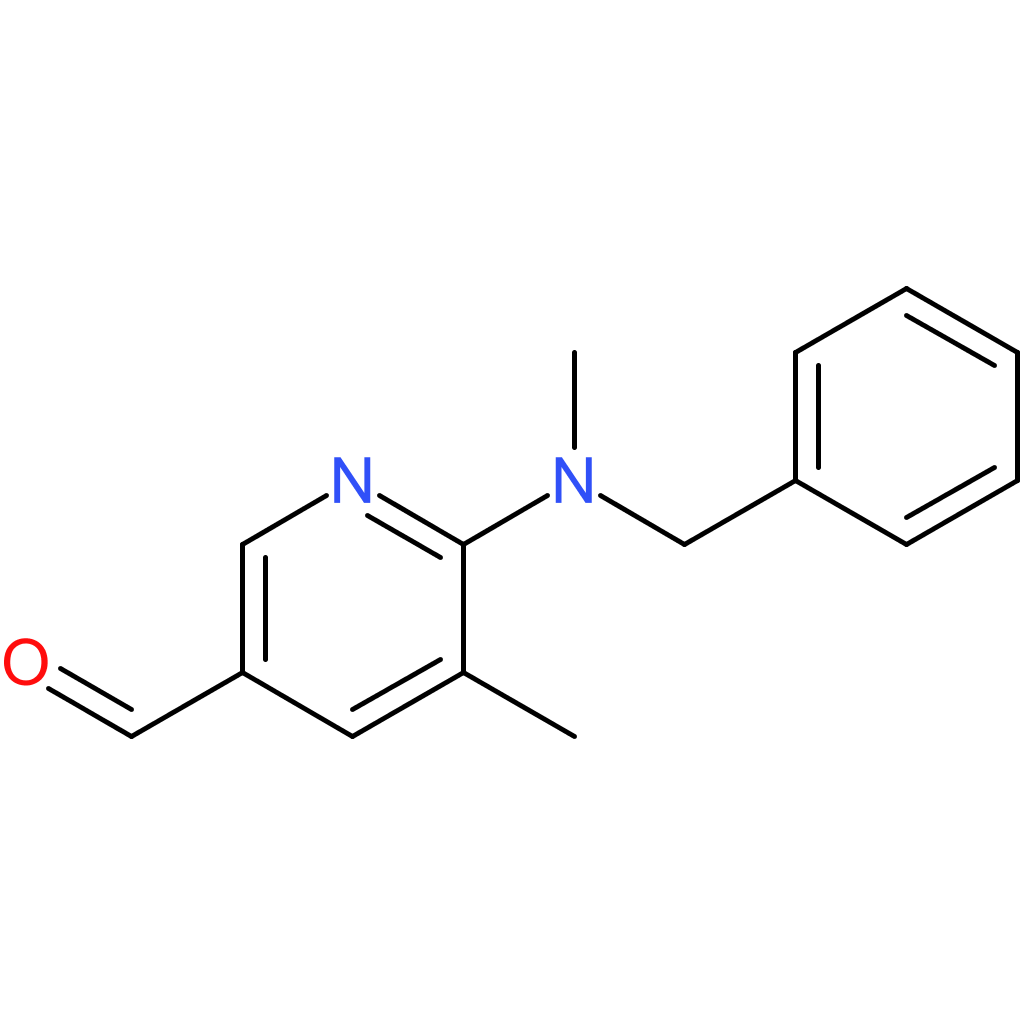 6-(benzyl(methyl)amino)-5-methylnicotinaldehyde
