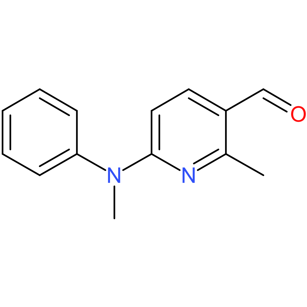 2-methyl-6-(methyl(phenyl)amino)nicotinaldehyde
