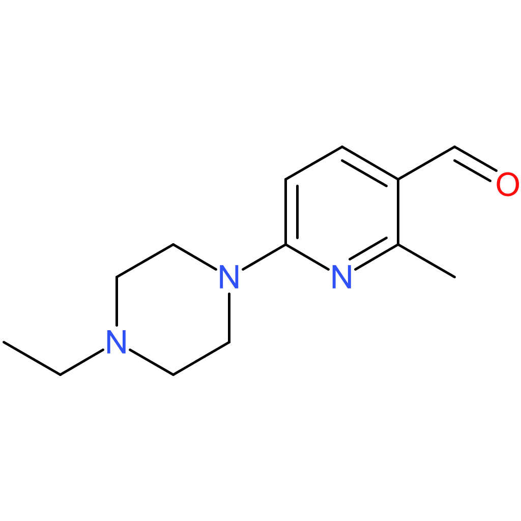 6-(4-ethylpiperazin-1-yl)-2-methylnicotinaldehyde