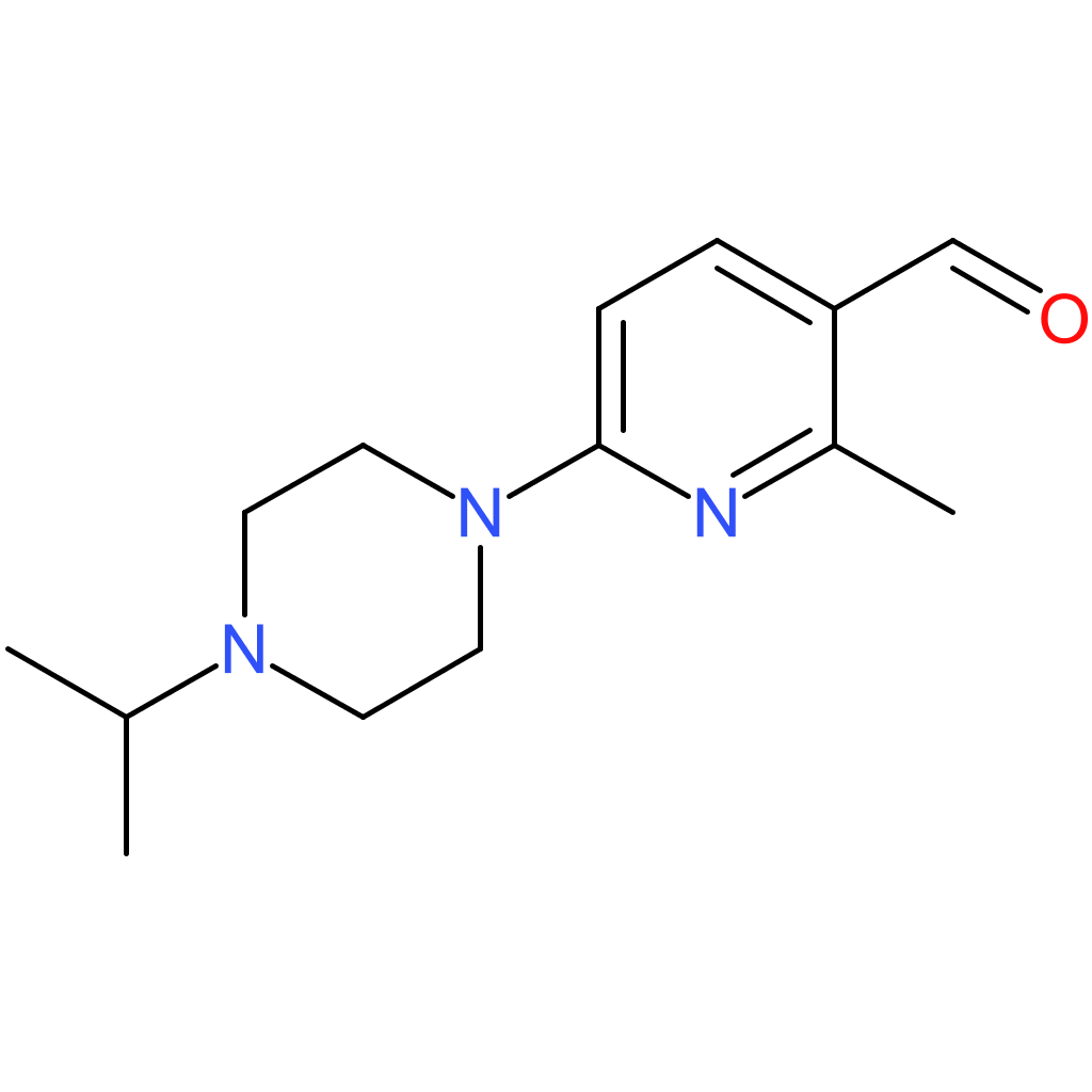 6-(4-isopropylpiperazin-1-yl)-2-methylnicotinaldehyde