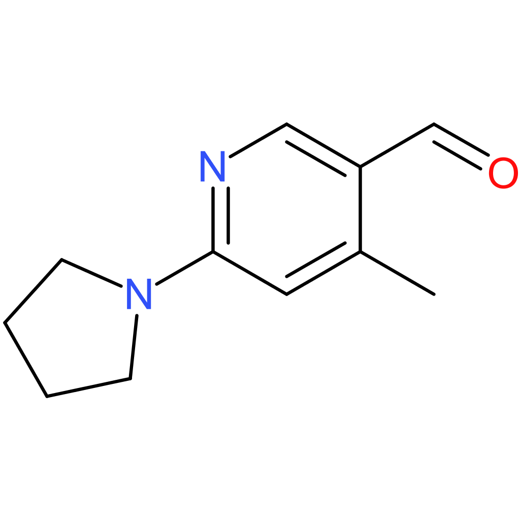 4-methyl-6-(pyrrolidin-1-yl)nicotinaldehyde