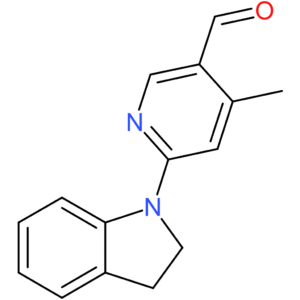6-(indolin-1-yl)-4-methylnicotinaldehyde