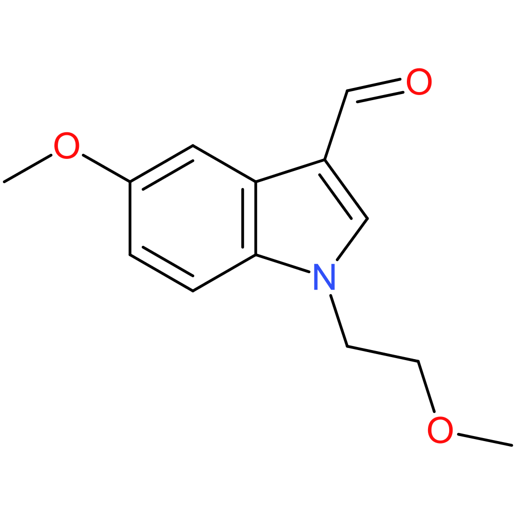 5-methoxy-1-(2-methoxyethyl)-1H-indole-3-carbaldehyde