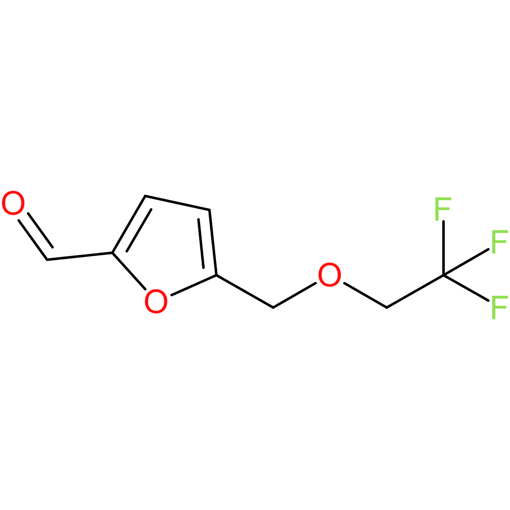 5-((2,2,2-trifluoroethoxy)methyl)furan-2-carbaldehyde