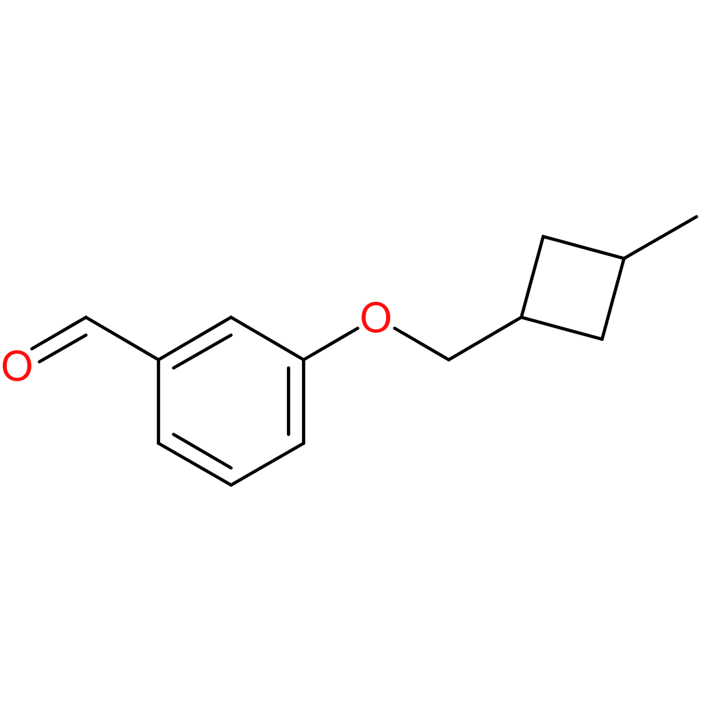 3-((3-methylcyclobutyl)methoxy)benzaldehyde