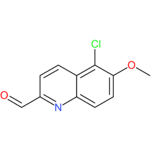 5-chloro-6-methoxyquinoline-2-carbaldehyde