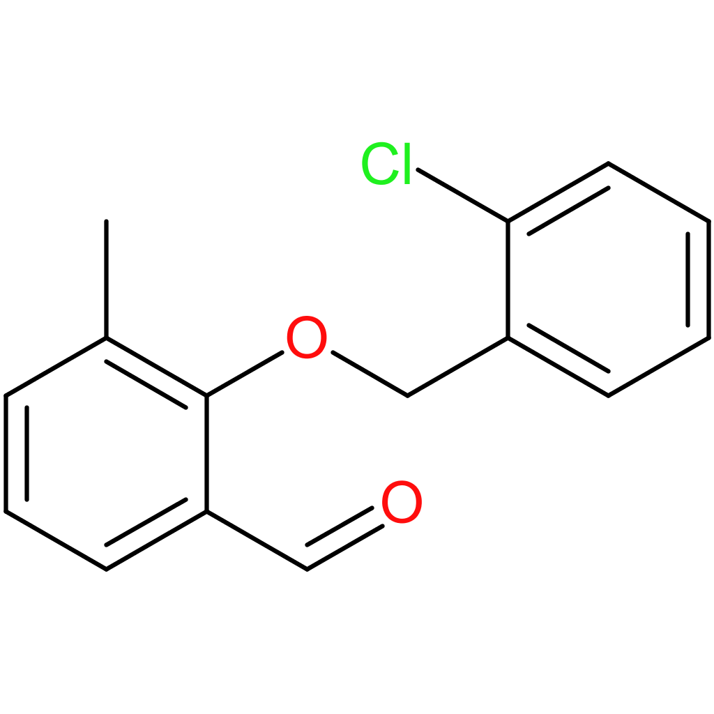 2-((2-chlorobenzyl)oxy)-3-methylbenzaldehyde