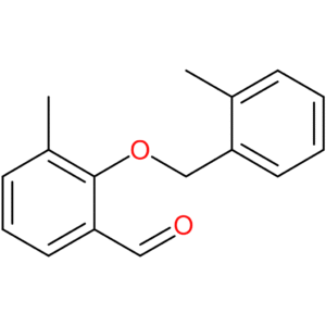 3-methyl-2-((2-methylbenzyl)oxy)benzaldehyde