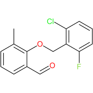 2-((2-chloro-6-fluorobenzyl)oxy)-3-methylbenzaldehyde