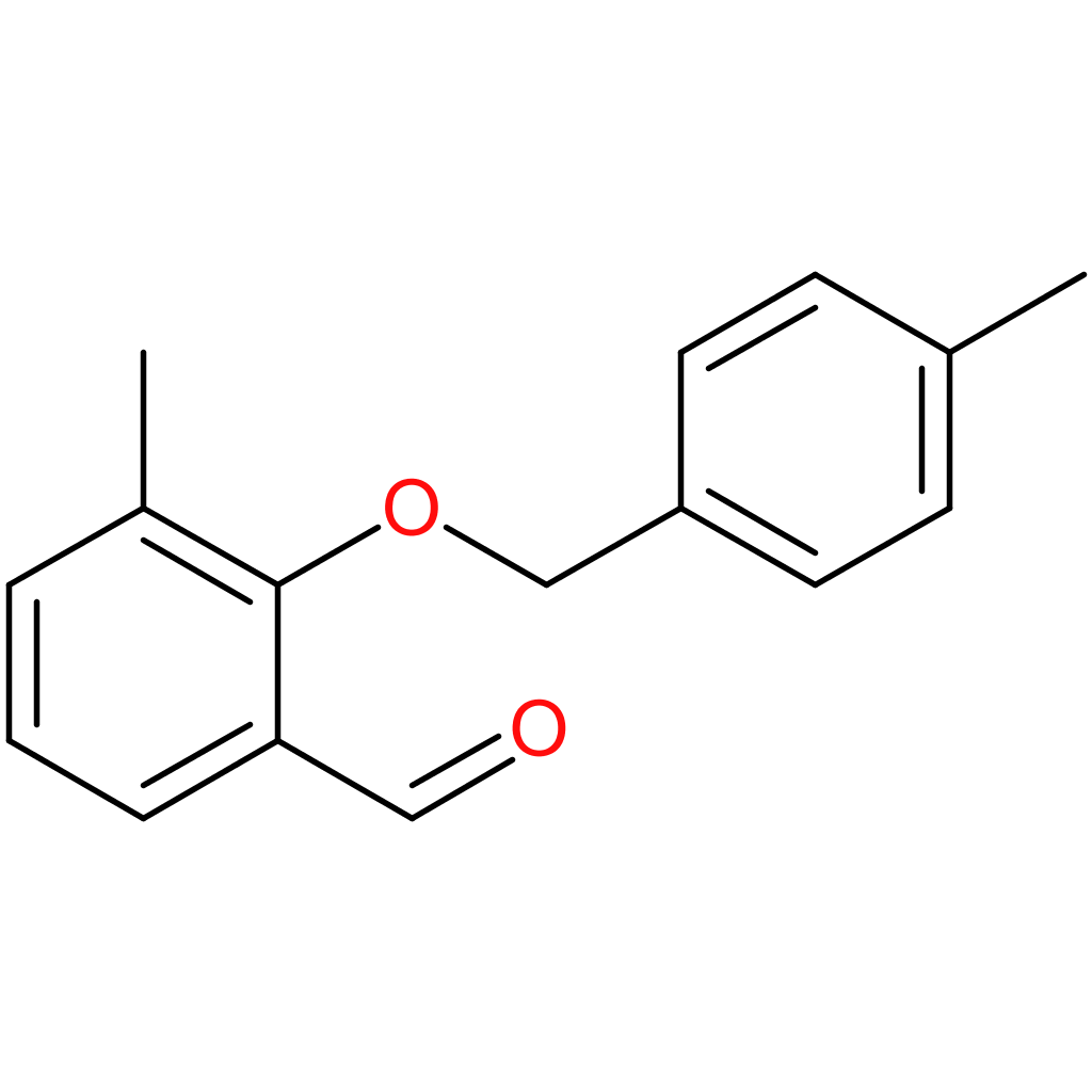3-methyl-2-((4-methylbenzyl)oxy)benzaldehyde