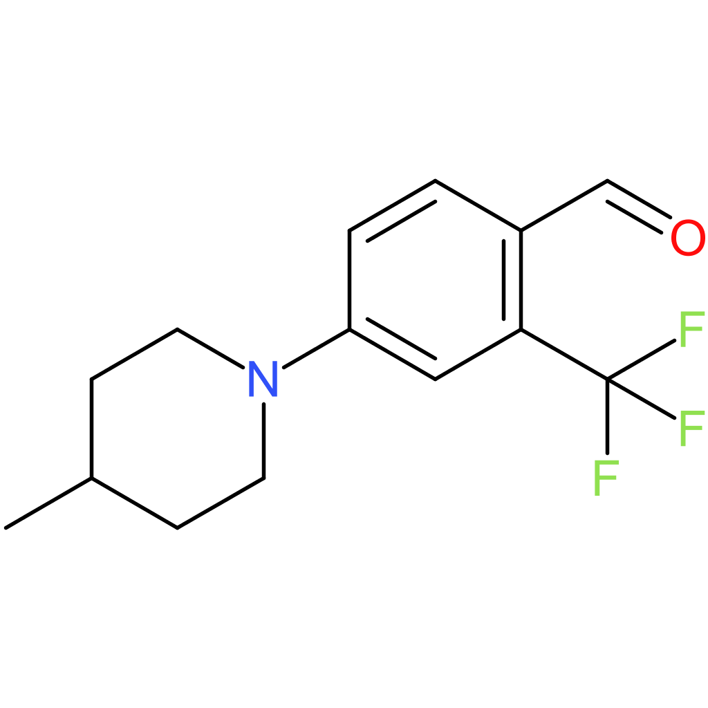4-(4-methylpiperidin-1-yl)-2-(trifluoromethyl)benzaldehyde