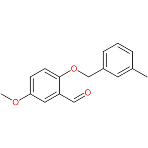 5-methoxy-2-((3-methylbenzyl)oxy)benzaldehyde
