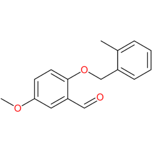 5-methoxy-2-((2-methylbenzyl)oxy)benzaldehyde