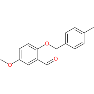 5-methoxy-2-((4-methylbenzyl)oxy)benzaldehyde