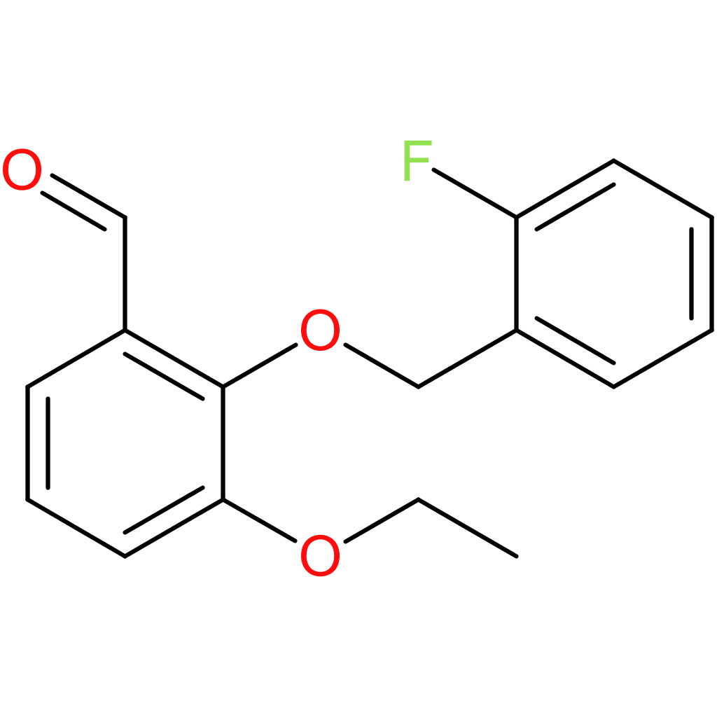 3-ethoxy-2-((2-fluorobenzyl)oxy)benzaldehyde