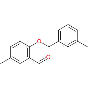 5-methyl-2-((3-methylbenzyl)oxy)benzaldehyde