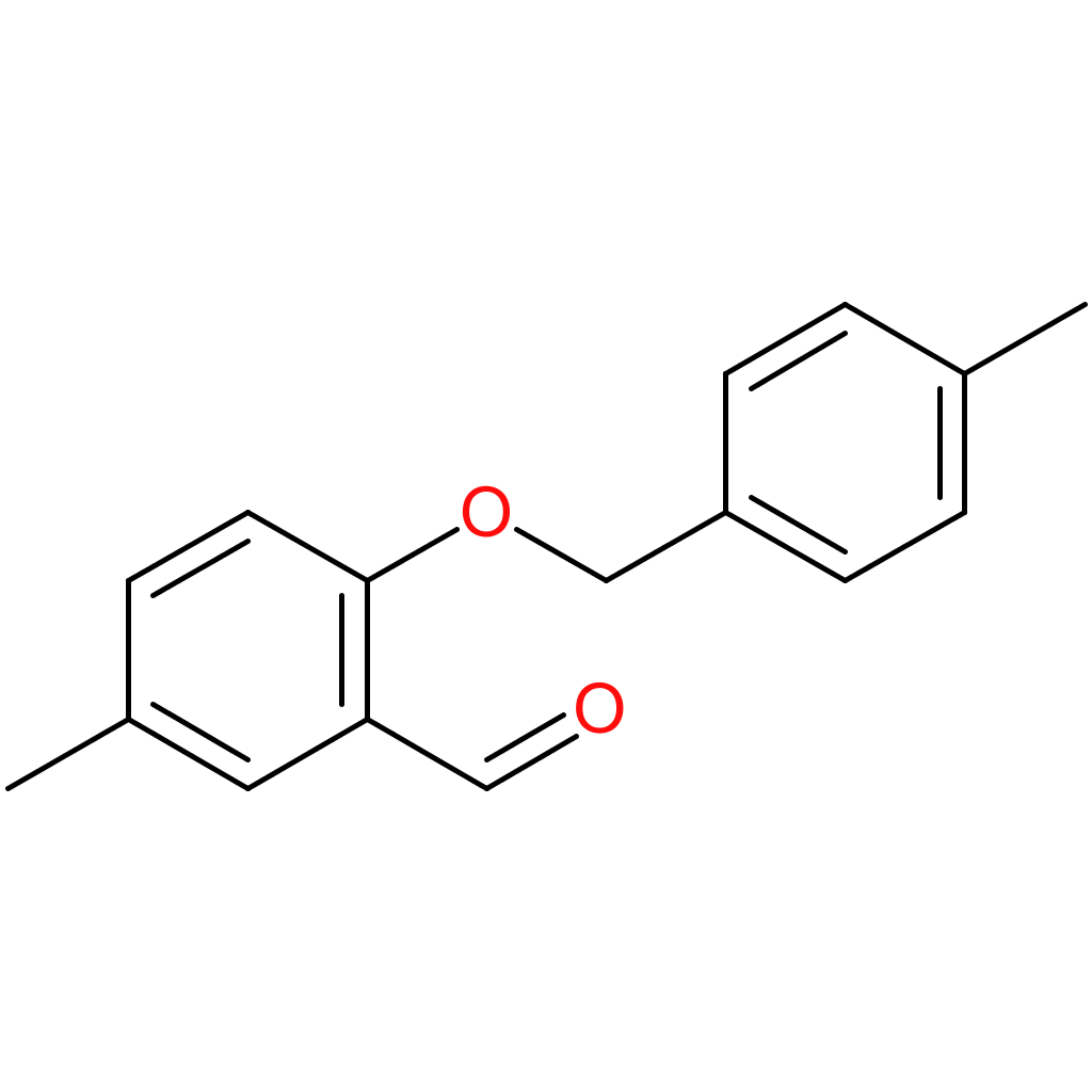 5-methyl-2-((4-methylbenzyl)oxy)benzaldehyde