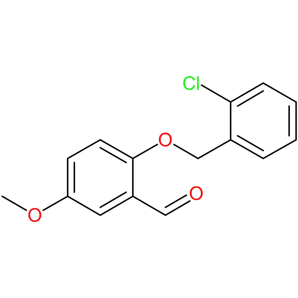 2-((2-chlorobenzyl)oxy)-5-methoxybenzaldehyde