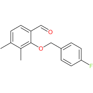 2-((4-fluorobenzyl)oxy)-3,4-dimethylbenzaldehyde