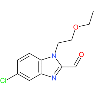 5-chloro-1-(2-ethoxyethyl)-1H-benzo[d]imidazole-2-carbaldehyde