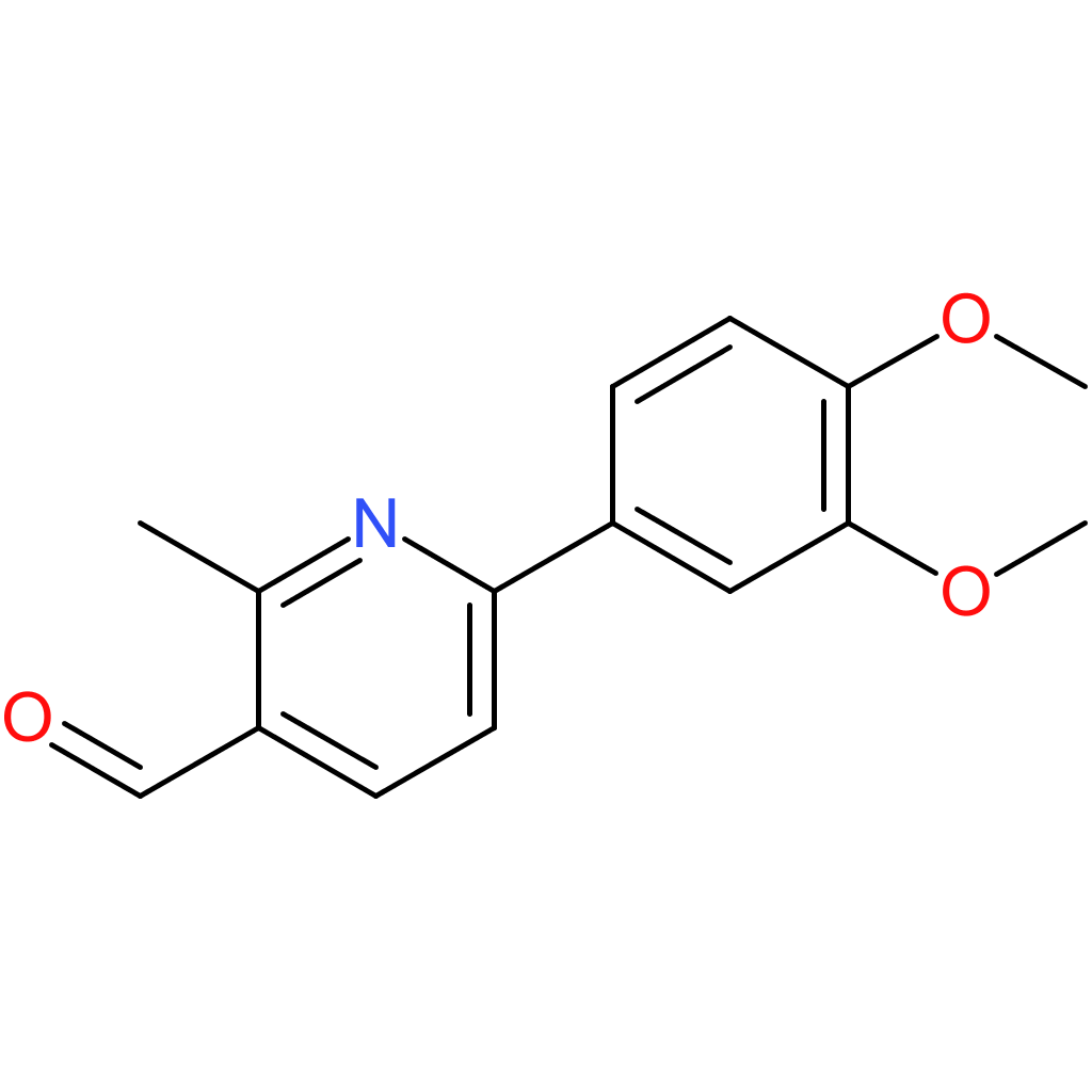 6-(3,4-dimethoxyphenyl)-2-methylnicotinaldehyde