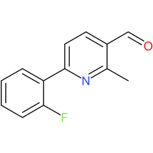 6-(2-fluorophenyl)-2-methylnicotinaldehyde