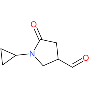 1-cyclopropyl-5-oxopyrrolidine-3-carbaldehyde