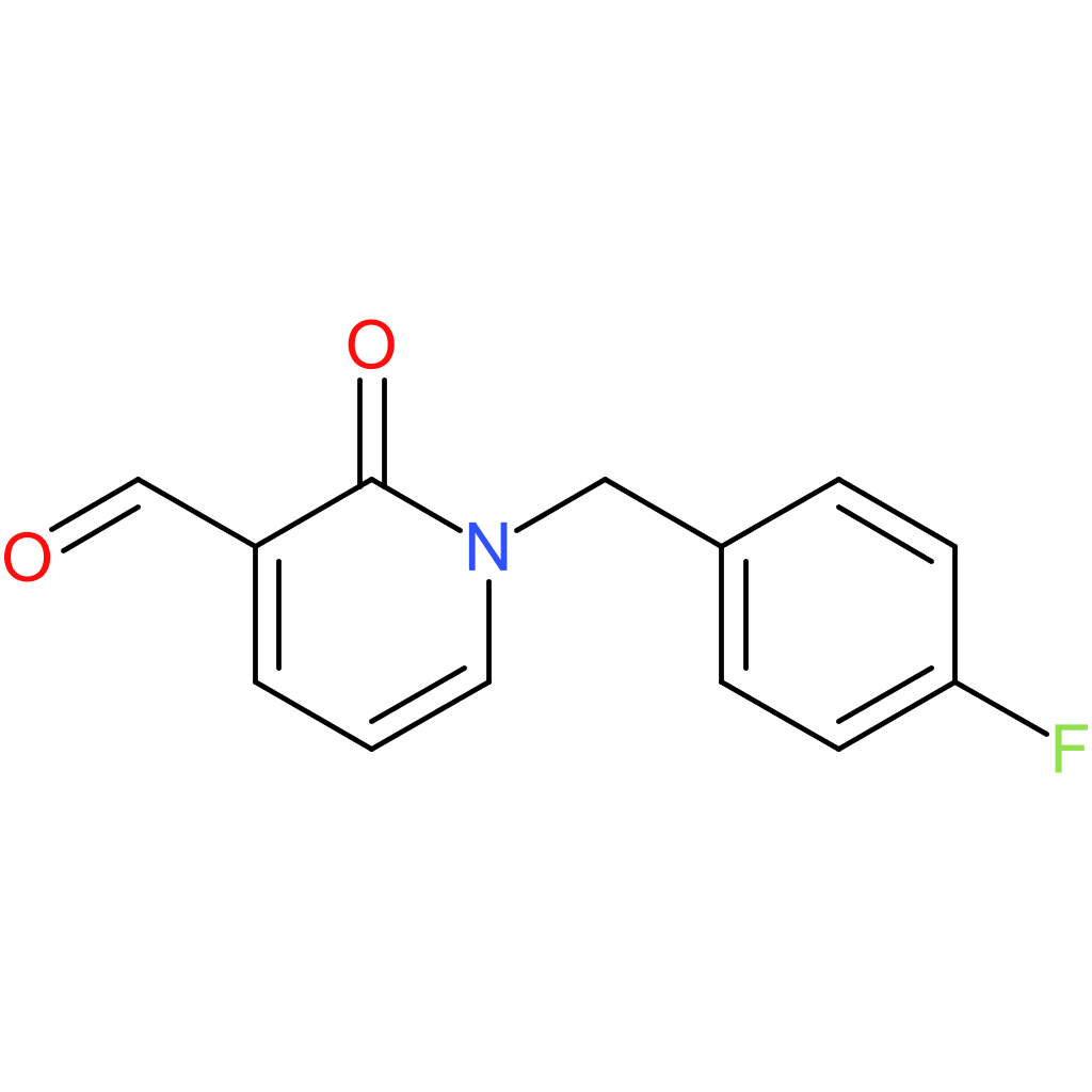 1-(4-fluorobenzyl)-2-oxo-1,2-dihydropyridine-3-carbaldehyde