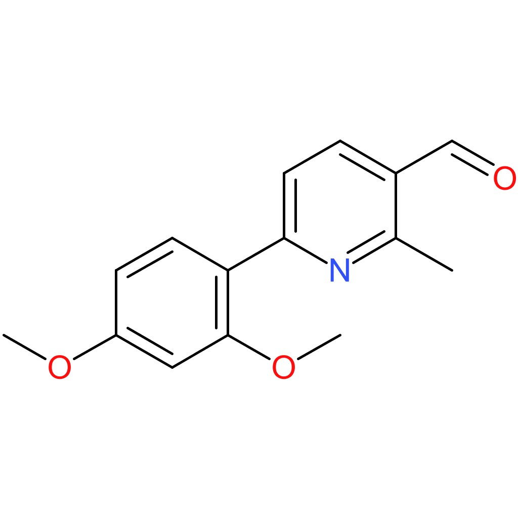 6-(2,4-dimethoxyphenyl)-2-methylnicotinaldehyde