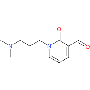 1-(3-(dimethylamino)propyl)-2-oxo-1,2-dihydropyridine-3-carbaldehyde