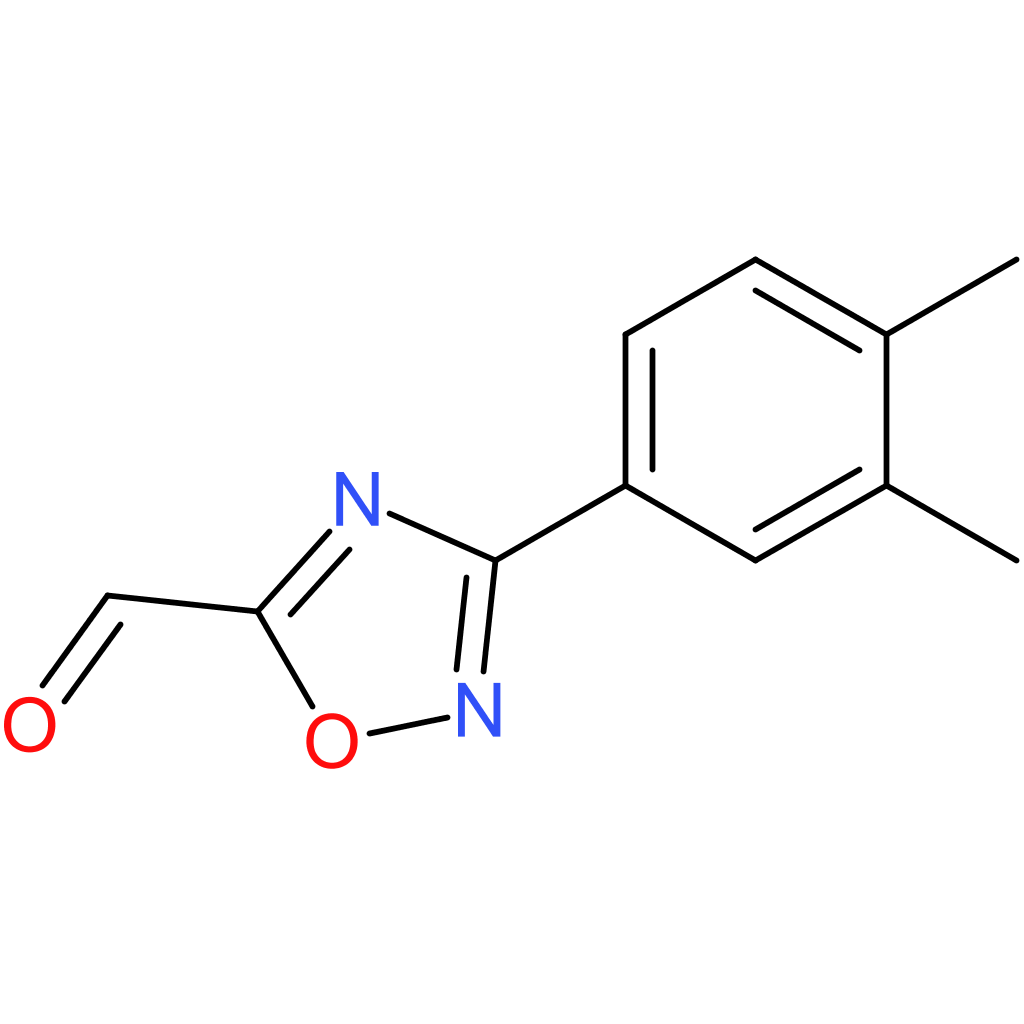 3-(3,4-dimethylphenyl)-1,2,4-oxadiazole-5-carbaldehyde