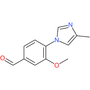 3-methoxy-4-(4-methyl-1H-imidazol-1-yl)benzaldehyde