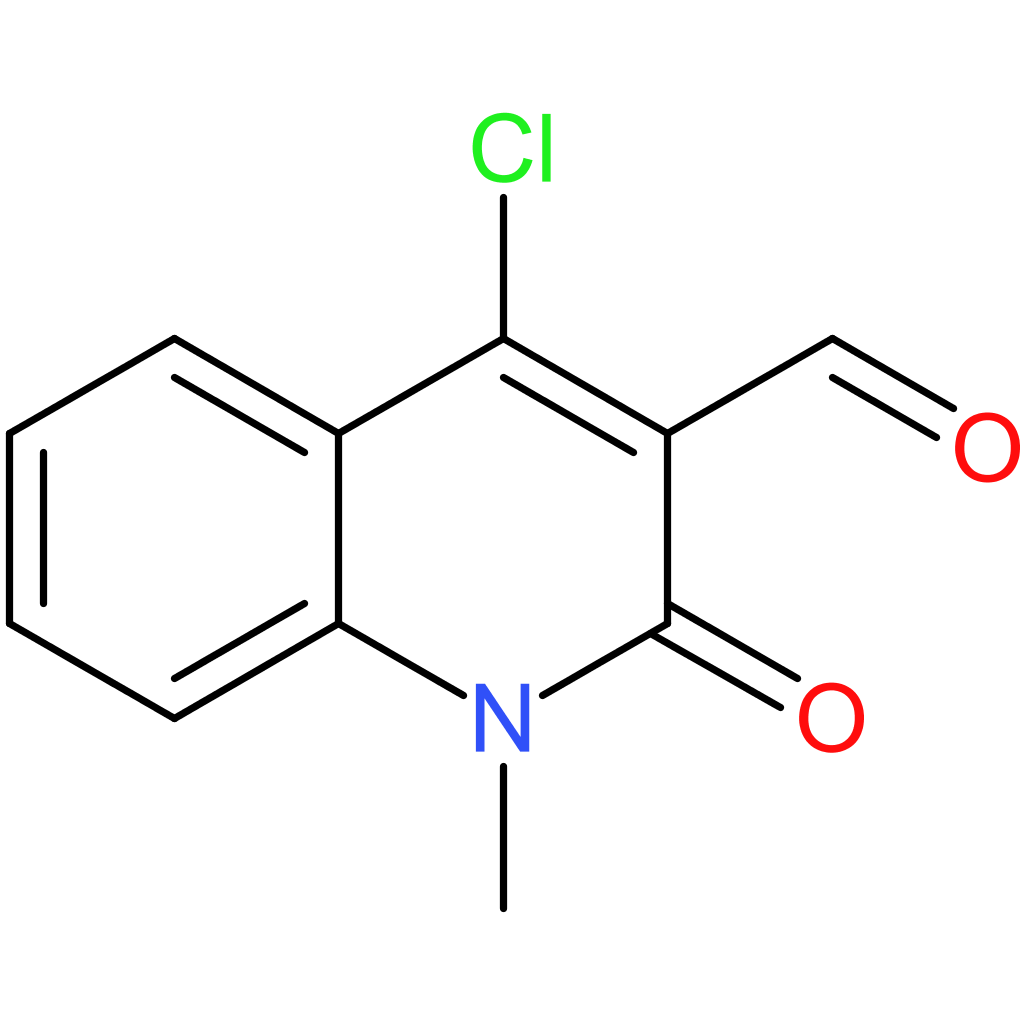 4-chloro-1-methyl-2-oxo-1,2-dihydroquinoline-3-carbaldehyde
