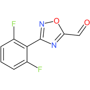 3-(2,6-difluorophenyl)-1,2,4-oxadiazole-5-carbaldehyde