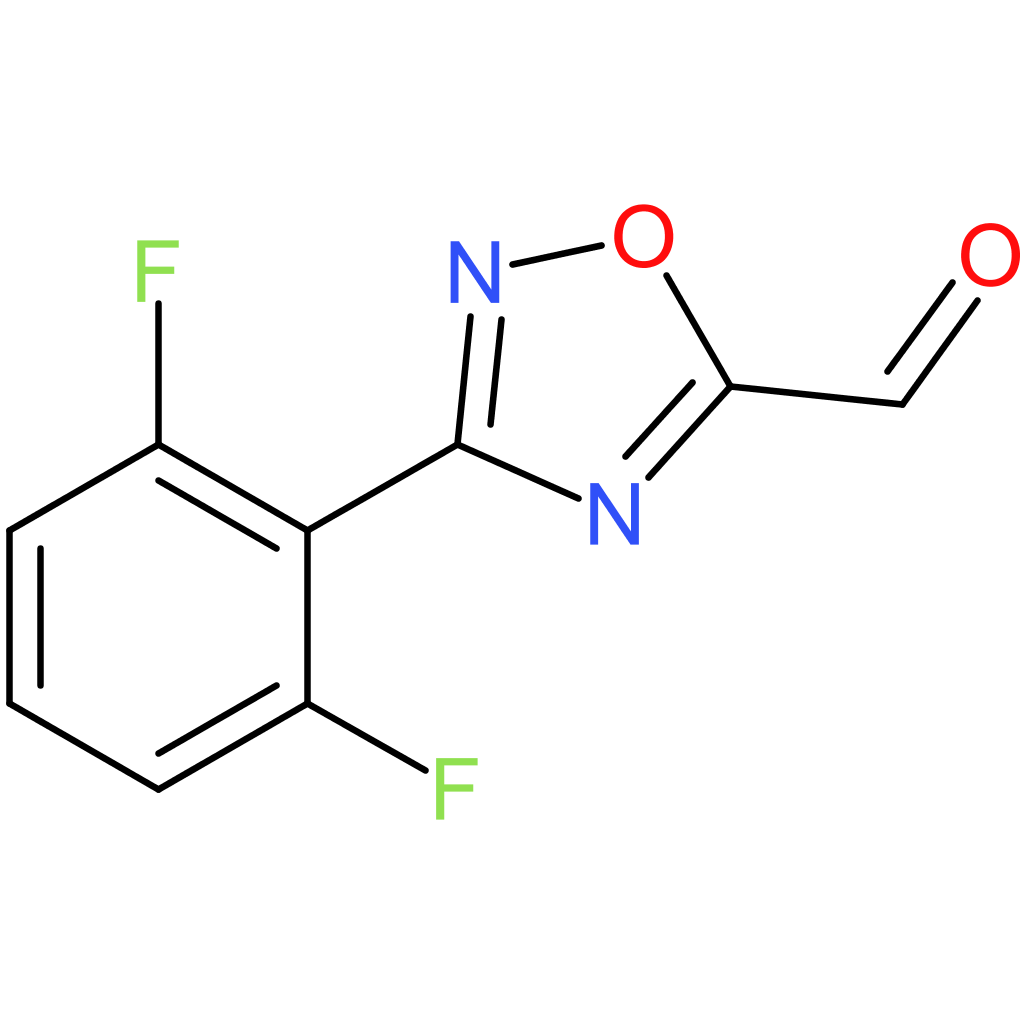 3-(2,6-difluorophenyl)-1,2,4-oxadiazole-5-carbaldehyde