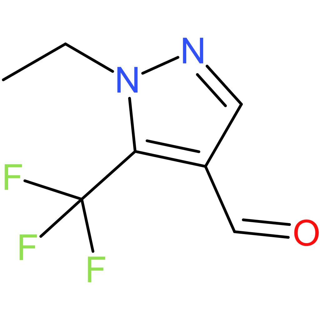 1-ethyl-5-(trifluoromethyl)-1H-pyrazole-4-carbaldehyde