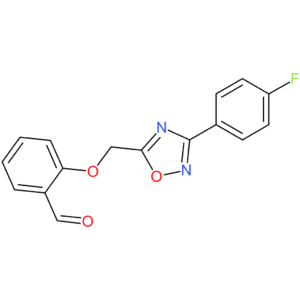 2-((3-(4-fluorophenyl)-1,2,4-oxadiazol-5-yl)methoxy)benzaldehyde