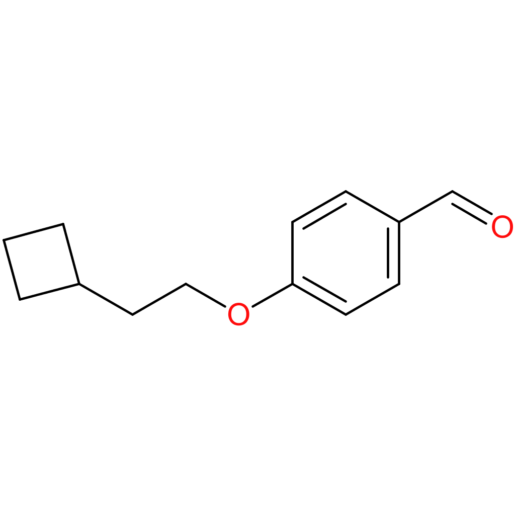 4-(2-cyclobutylethoxy)benzaldehyde