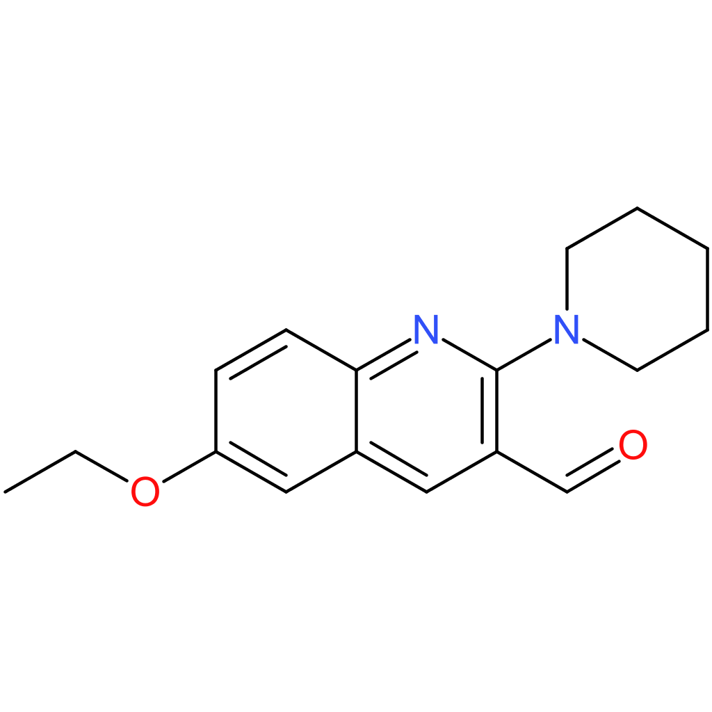 6-ethoxy-2-(piperidin-1-yl)quinoline-3-carbaldehyde