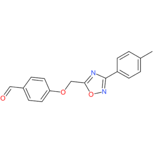 4-((3-(p-tolyl)-1,2,4-oxadiazol-5-yl)methoxy)benzaldehyde